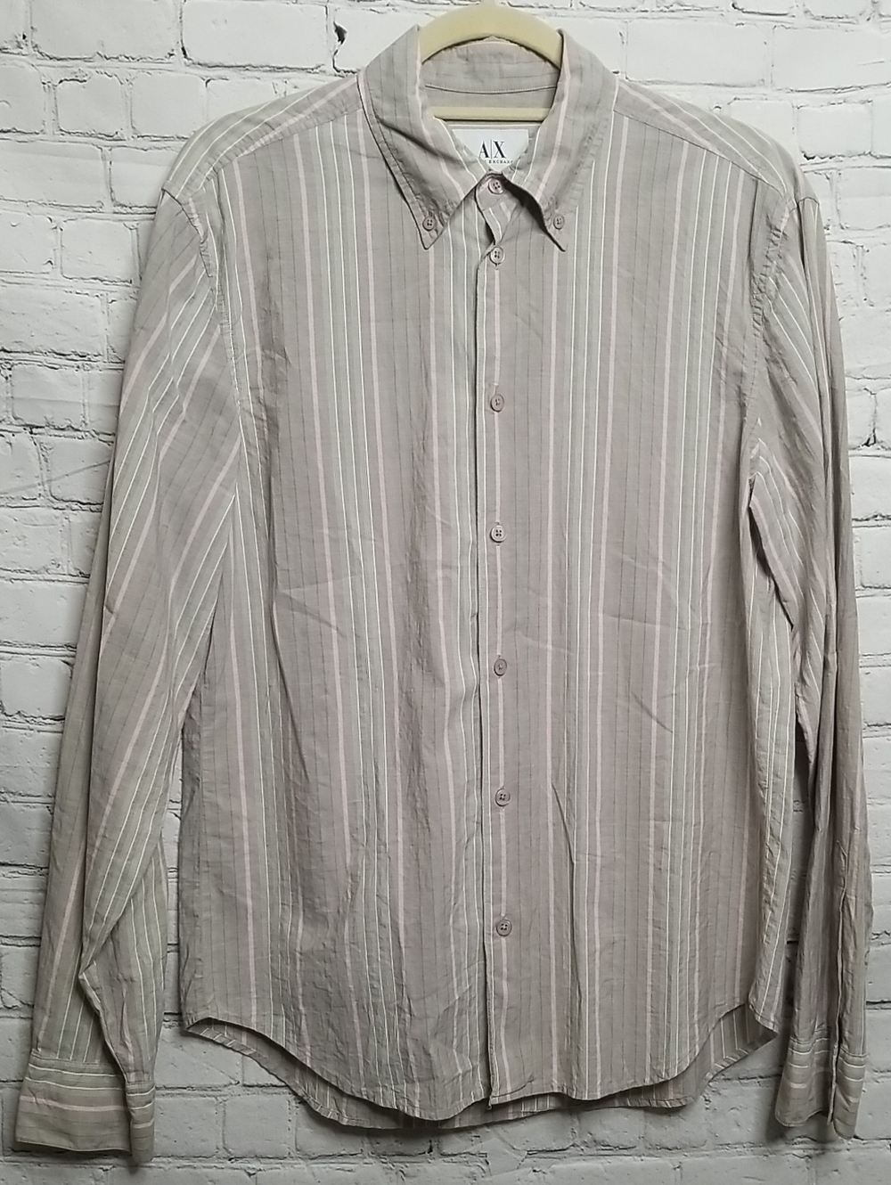 Armani Exchange Mens Cotton Shirt Small